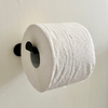 Support à papier hygiénique compact noir