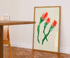 Poster '3 flowers'