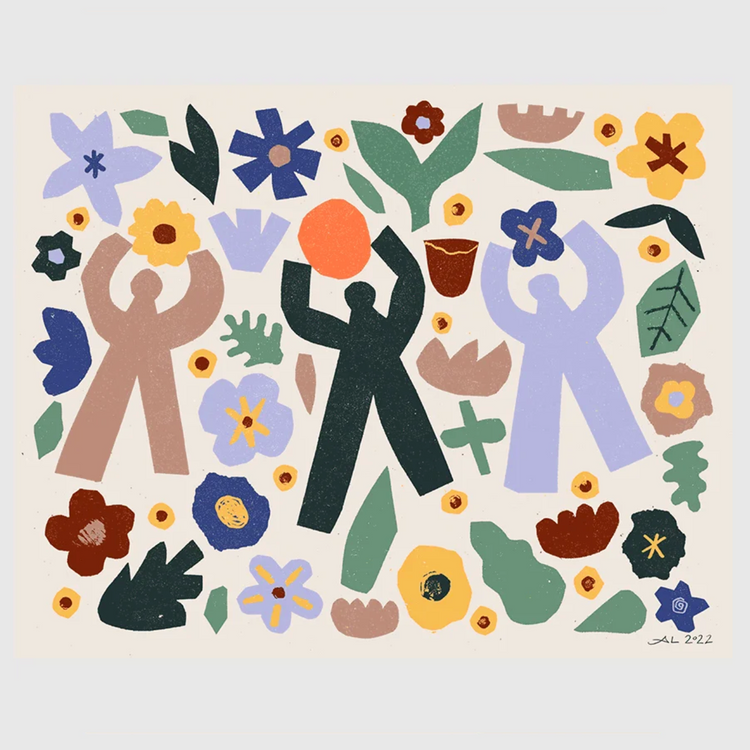 Affiche 'Danse du printemps'