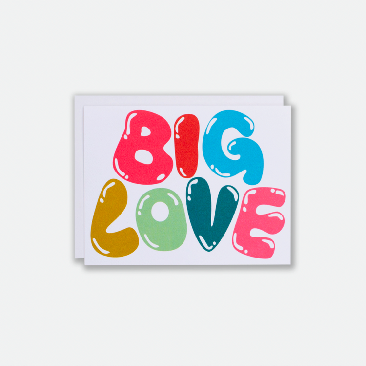 Carte de souhaits Big Love
