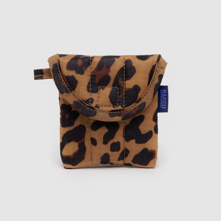 Leopard headphone case