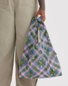 Sac réutilisable standard Green Star Plaid