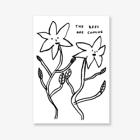 Postcard 'The Bees Are Coming'