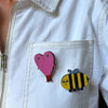 Lovey Wooden Pin