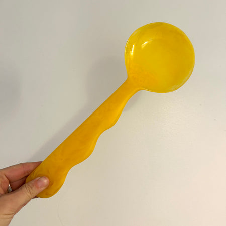 Yellow Resin Salad Utensils