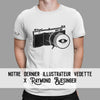 Unisex t-shirt 'Art T-shirt Club' by Raymond Biesinger