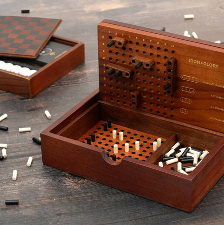 Wooden game Naval battle