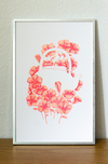 Risograph poster 'Hibicus'