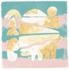 Oeuvre originale 'Honolulu A'