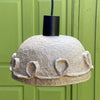 Lampe suspendue en pulpe de papier 'Swirl'