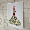 Screen-printed poster 'Lumberjack'