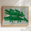 Affiche 'Crocodile Family'