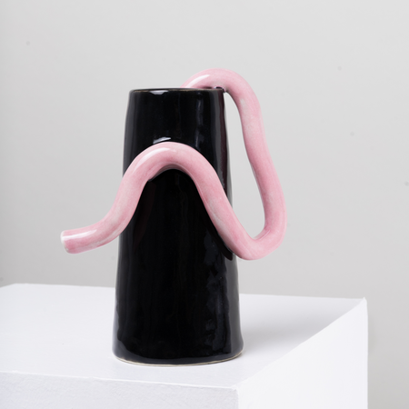 Wonky Dark Mode Vase