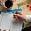 Agenda non-daté Bleu cendré