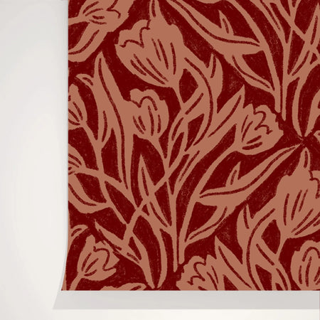 Velvet Imprint Wallpaper