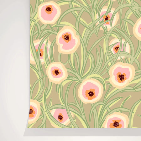 Clay Interlacing Wallpaper