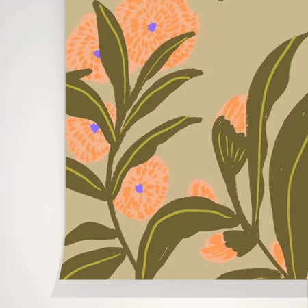 Papier peint Garden Argile