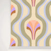 Mother-of-pearl wallpaper