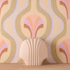 Mother-of-pearl wallpaper