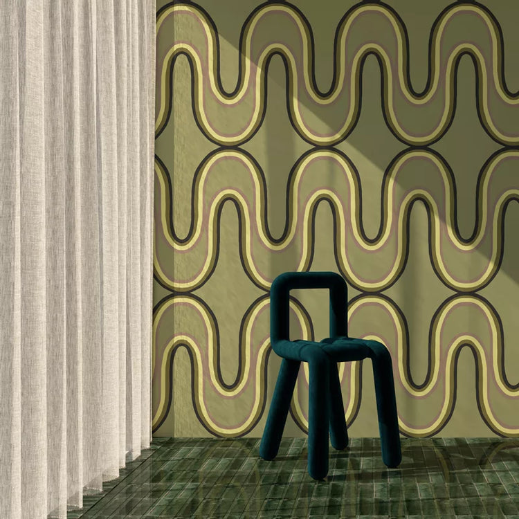 Wavy wallpaper