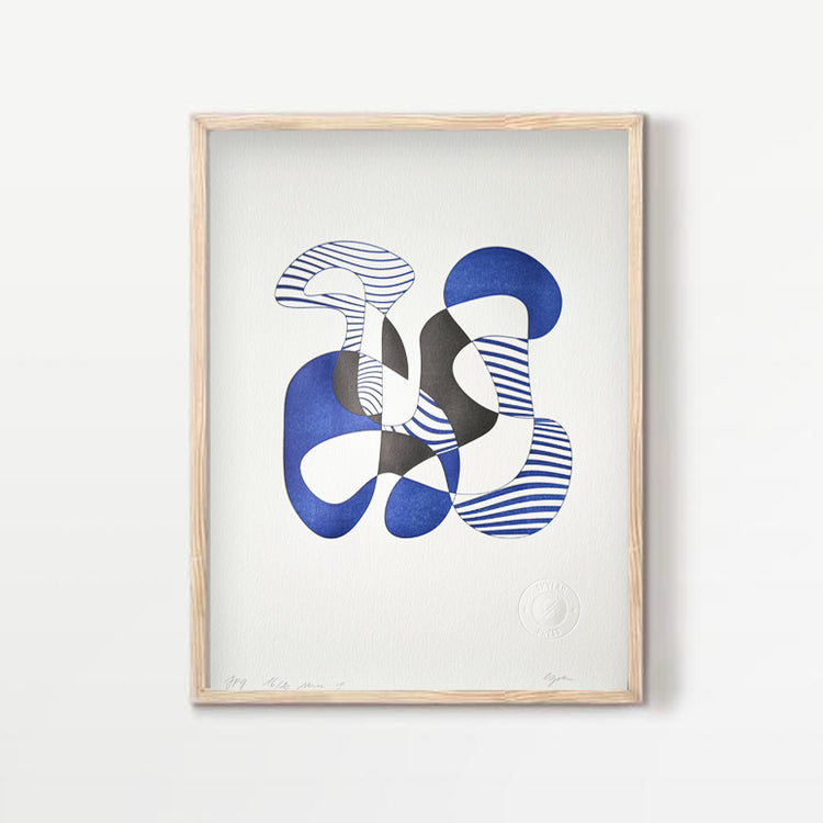Letterpress poster 'Jean-Paul Gaultier'