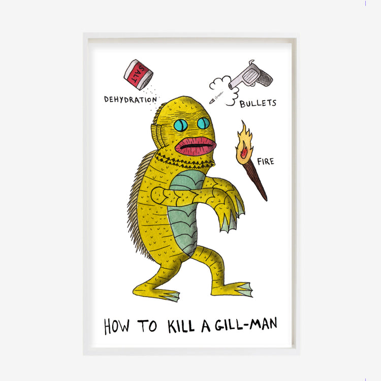 'How to kill a Gilman' poster