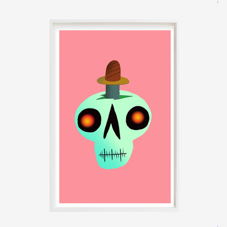 Poster 'Skull stab'