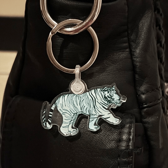 Tiger Keychain