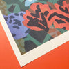 Risography poster 'Sardinas'