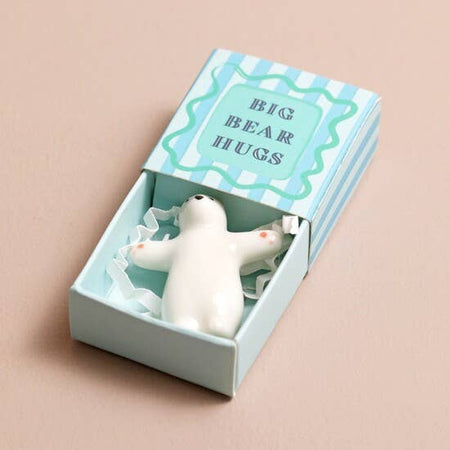Small ceramic lucky bear