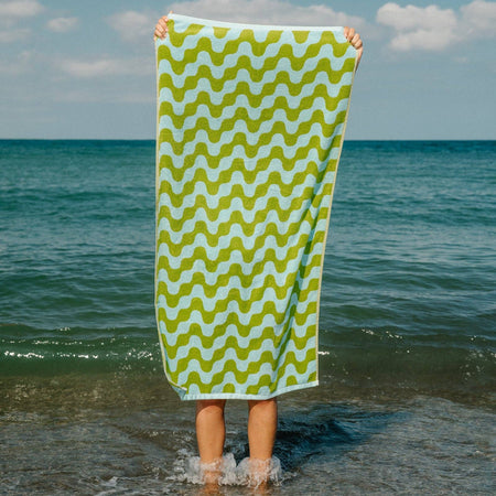 Algae bath towel