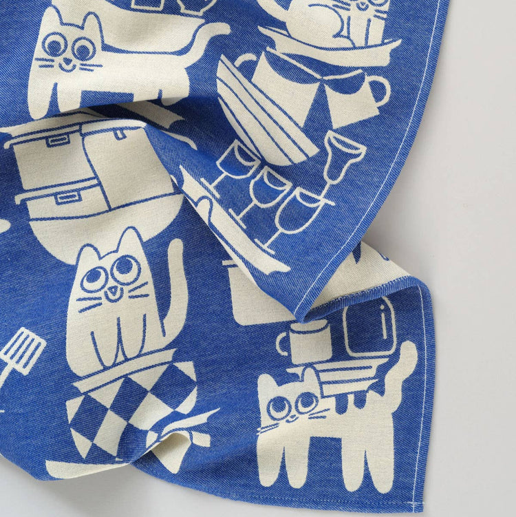 Kitchen Cats Dish Towel