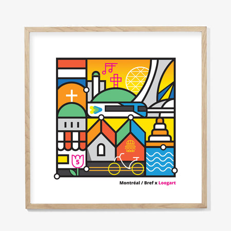 Poster 'Portrait of Montreal'