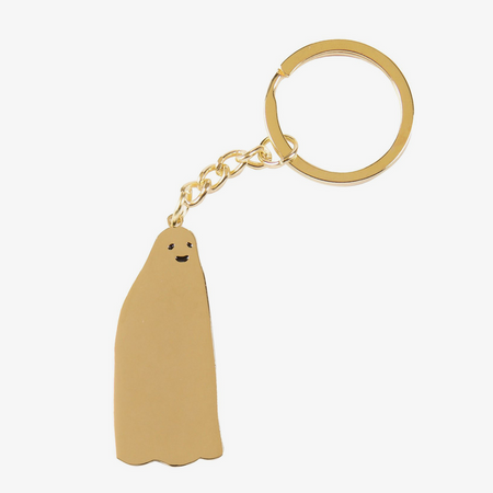 Porte-clés doré Fantôme