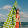 Algae bath towel
