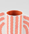 Butterfly ceramic vase