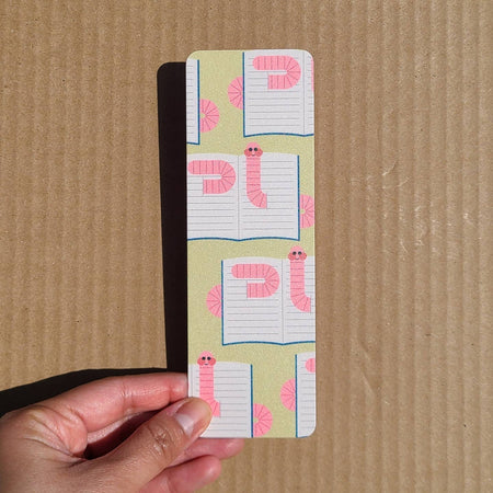Bookworm bookmark