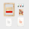 DIY screen printing kit for paper