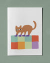 'Disco Cat' Poster