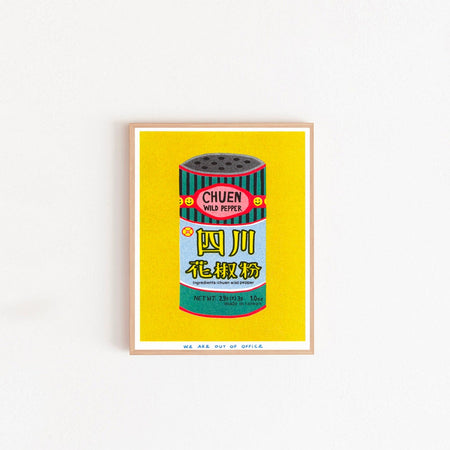 Affichette risographie 'Chuen Pepper'