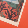 Risography poster 'Sardinas'