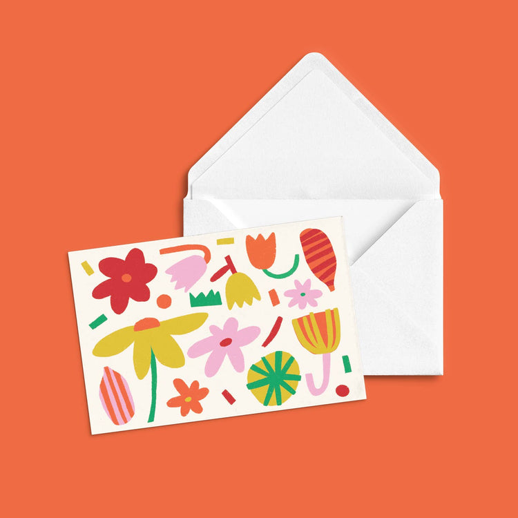 Carte de souhaits Le printemps
