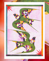Risograph poster 'Sing'