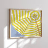 'Yellow Umbrella' Poster
