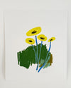 Oeuvre originale 'Fleurs soleil'