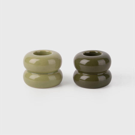 Forest candle holder