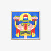 Risograph poster 'Mount Fuji'