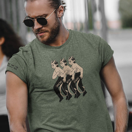 Unisex Art T-shirt Club by Geneviève Bigué