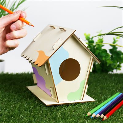 Ensemble DIY maison d'oiseau