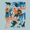 Unisex Art T-shirt Club by Charles-Etienne Brochu